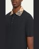 Burberry Men's Evan Check-Collar Pique Polo Shirt - 5