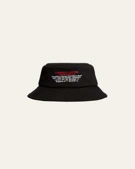 Burberry Men's Horseferry Logo Jersey Bucket Hat