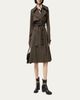 Burberry Pembury Belted A-Line Trench Coat - 4