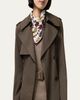 Burberry Pembury Belted A-Line Trench Coat - 5