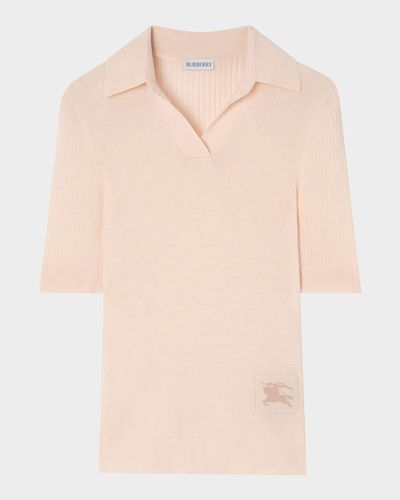 Burberry Rain Cashmere Polo Shirt