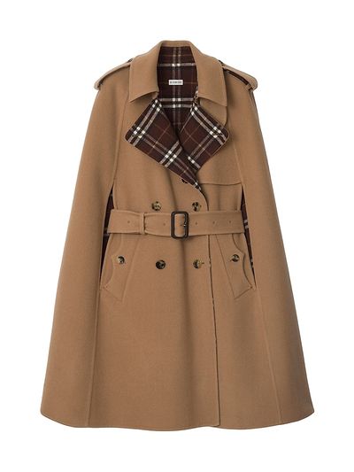Burberry Women's Bellemont Double-Breasted Cape
