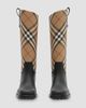 Burberry Women's Cavalier Check Knee-High Boots - 2