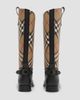 Burberry Women's Cavalier Check Knee-High Boots - 3