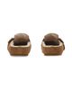 Burberry Women's Check Shearling Lined Suede Urchin Clogs - 3