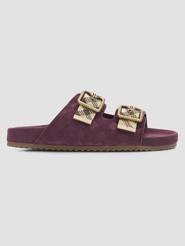Burberry Women's Check Suede Urchin Sandals