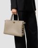 Burberry Women's Cotswolds Small Check Leather Tote Bag - 3