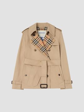 Burberry Women's Cotton Lakefield Trench Jacket