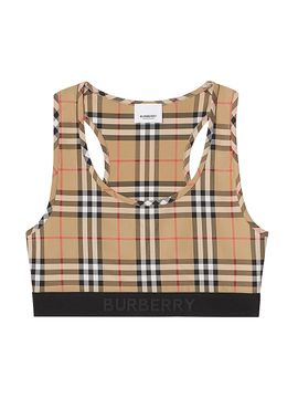 Burberry Women's Dalby Vintage Check Sports Bra