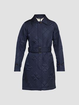 Burberry Women's Darliston Quilted Check Trench Coat