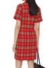 Burberry Women's Dina Check Wool-Blend Shift Minidress - 3