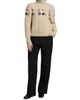 Burberry Women's Edie EKD Aran Knit Turtleneck Sweater - 2
