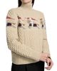 Burberry Women's Edie EKD Aran Knit Turtleneck Sweater - 6