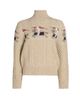 Burberry Women's Edie EKD Aran Knit Turtleneck Sweater - 8