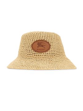 Burberry Women's EKD Crochet Bucket Hat