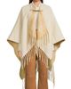 Burberry Women's EKD Fil Coupé Wool Cape - 3