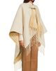 Burberry Women's EKD Fil Coupé Wool Cape - 4