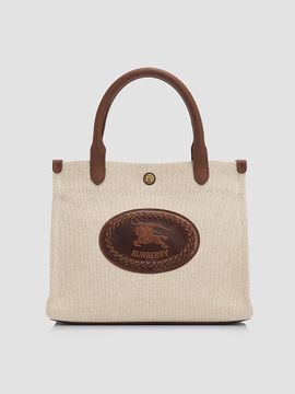 Burberry Women's EKD Mini Canvas Tote Bag