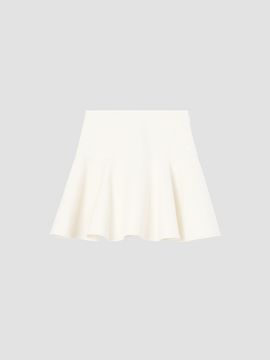 Burberry Women's Fit-And-Flare Cotton Mini Skirt