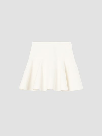 Burberry Women's Fit-And-Flare Cotton Mini Skirt