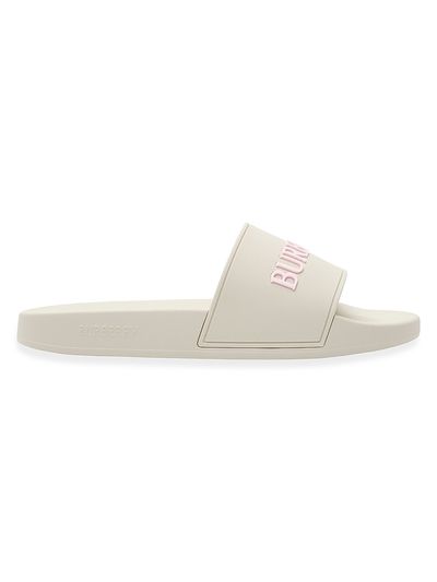 Burberry Women's Furley Logo Slides