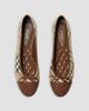 Burberry Women's Highgate Check Canvas Ballet Flats - 4