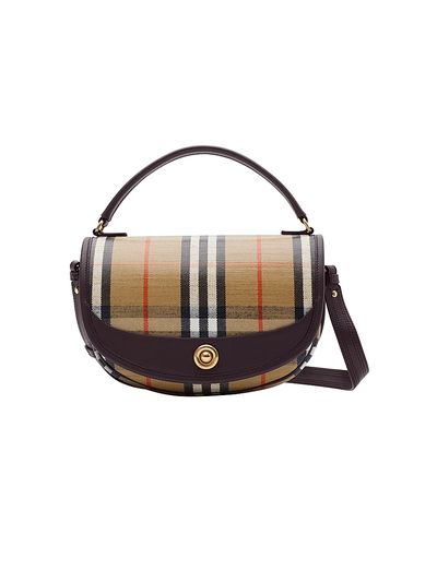 Burberry Women's Highlands Check Crossbody Bag