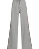 Burberry Women's Jodie Check Wide-Leg Sweatpants - 8