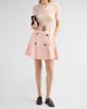 Burberry Women's Josselyn Cotton Gabardine Trench Mini Skirt - 2