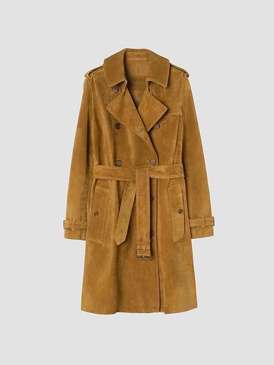 Burberry Women's Kennsington Cashmere Trench Coat