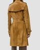 Burberry Women's Kennsington Cashmere Trench Coat - 3