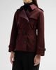 Burberry Women's Lakefield Garbadine Trench Jacket - 4
