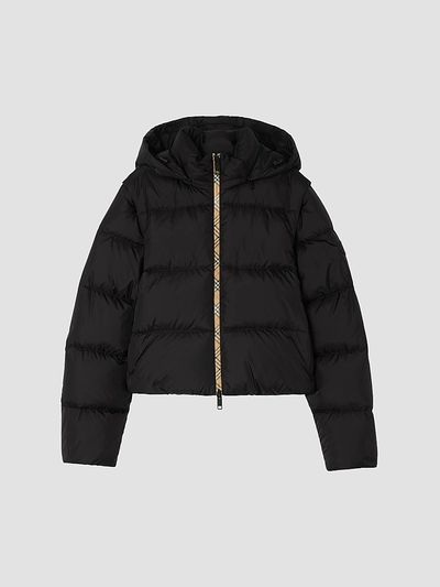 Burberry Women's Langdale Hooded Convertible Puffer Jacket