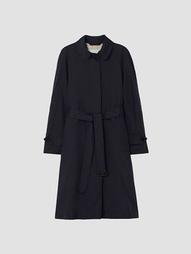 Burberry Women's Long Belted Nylon Car Coat