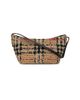 Burberry Women's Margate Check Raffia Baguette - 3