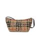 Burberry Women's Margate Check Raffia Baguette - 4