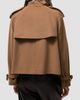 Burberry Women's Mayfair Cashmere Crop Trench Jacket - 3