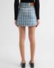 Burberry Women's Norcross Denim Mini Skirt - 3
