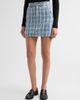 Burberry Women's Norcross Denim Mini Skirt - 4