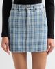 Burberry Women's Norcross Denim Mini Skirt - 5