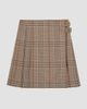 Burberry Women's Odessa Check Wool Mini Skirt - 4