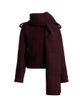 Burberry Women's Oldbrook Wool Scarfneck Coat - 1