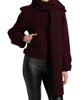 Burberry Women's Oldbrook Wool Scarfneck Coat - 3