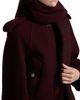 Burberry Women's Oldbrook Wool Scarfneck Coat - 7