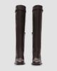 Burberry Women's Pillar 100MM Leather Knee-High Boots - 3