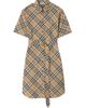 Burberry Women's Poplin Check Belted Shirtdress - 1