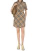 Burberry Women's Poplin Check Belted Shirtdress - 2