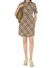 Burberry Women's Poplin Check Belted Shirtdress - 3