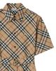 Burberry Women's Poplin Check Belted Shirtdress - 6