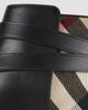Burberry Women's Pryle 70MM House Check & Leather Ankle Boots - 6
